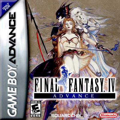 Front cover for Final Fantasy IV Advance on the Game Boy Advance.