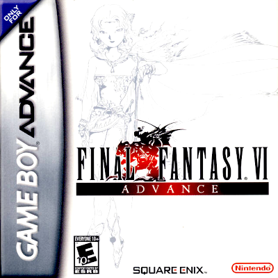 Front cover for Final Fantasy VI Advance on the Game Boy Advance.