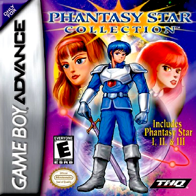 Front cover for Phantasy Star Collection on the Game Boy Advance.