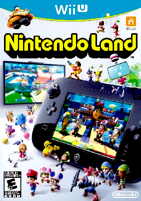 Front cover for Nintendo Land on the Nintendo Wii U.