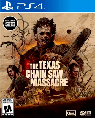 Front cover for the Texas Chainsaw Massacre on the Sony PlayStation 4.
