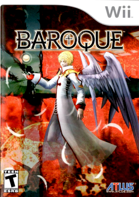 Front cover for Baroque on the Nintendo Wii.
