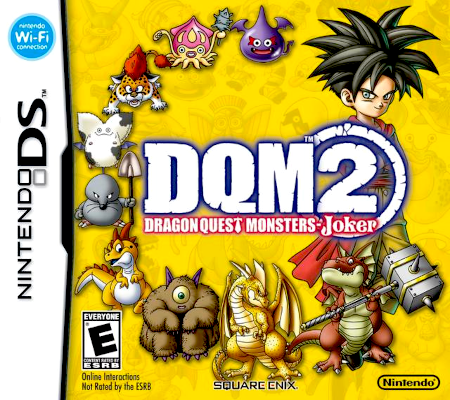 Front cover for Dragon Quest Monsters Joker 2 on the Nintendo DS.