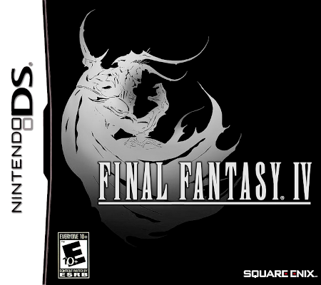 Front cover for Final Fantasy IV on the Nintendo DS.
