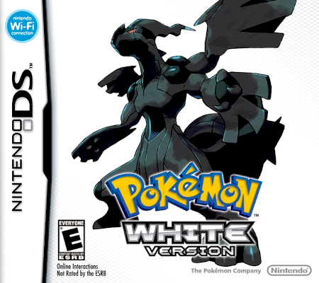 Front cover for Pokemon: White Version on the Nintendo DS.