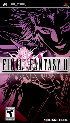 Front cover for Final Fantasy II on the Sony PSP.