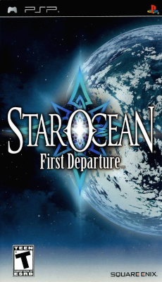 Front cover for Star Ocean: First Departure on the Sony PSP.