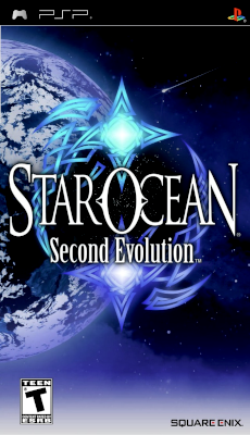 Front cover for Star Ocean: Second Evolution for Sony PSP.
