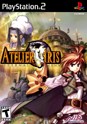 Front cover for Atelier Iris: Eternal Mana on the Sony PlayStation 2.