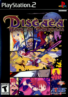 Front cover for Disgaea: Hour of Darkness on the Sony PlayStation 2.