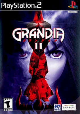 Front cover for Grandia II on the Sony PlayStation 2.