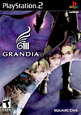 Front cover for Grandia III on the Sony PlayStation 2.