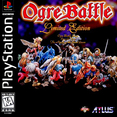 Front cover for Ogre Battle: Limited Edition on the Sony PlayStation.