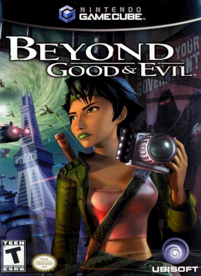 Front cover for Beyond Good & Evil on the Nintendo Gamecube.