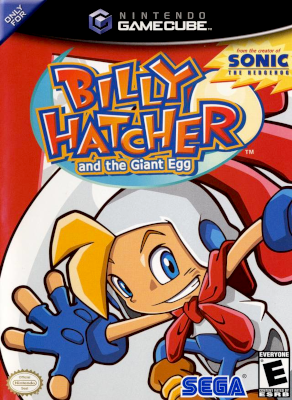 Front cover for Billy Hatcher and the Giant Egg on the Nintendo Gamecube.