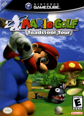 Front cover for Mario Golf: Toadstool Tour on the Nintendo Gamecube.
