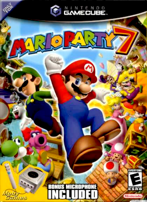 Front cover for Mario Party 7 on the Nintendo Gamecube.