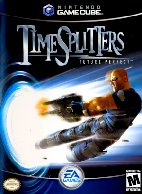 Front cover for Timesplitters Future Perfect on the Nintendo Gamecube.