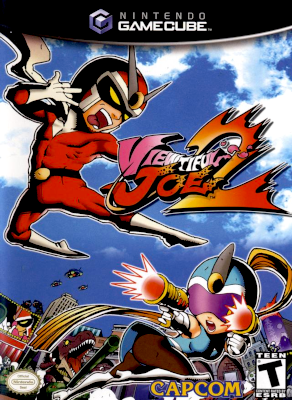 Front cover for Viewtiful Joe 2 on the Nintendo Gamecube.