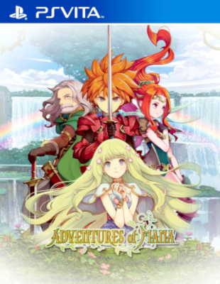 Front cover for Adventures of Mana on the PlayStation Vita.