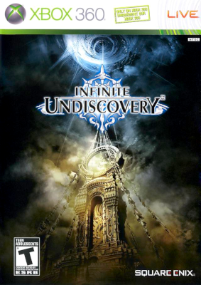 Front cover for Infinite Undiscovery on the Xbox 360.