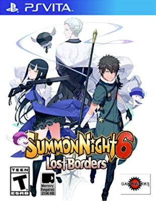 Front cover for Summon Night 6: Lost Borders on the PlayStation Vita.