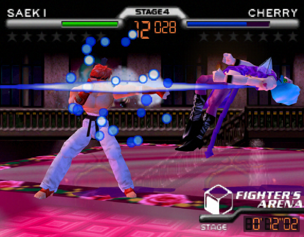 The player battles against the boss character Cherry.