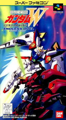Front cover for Gundam Wing: Endless Duel on the Super Nintendo.