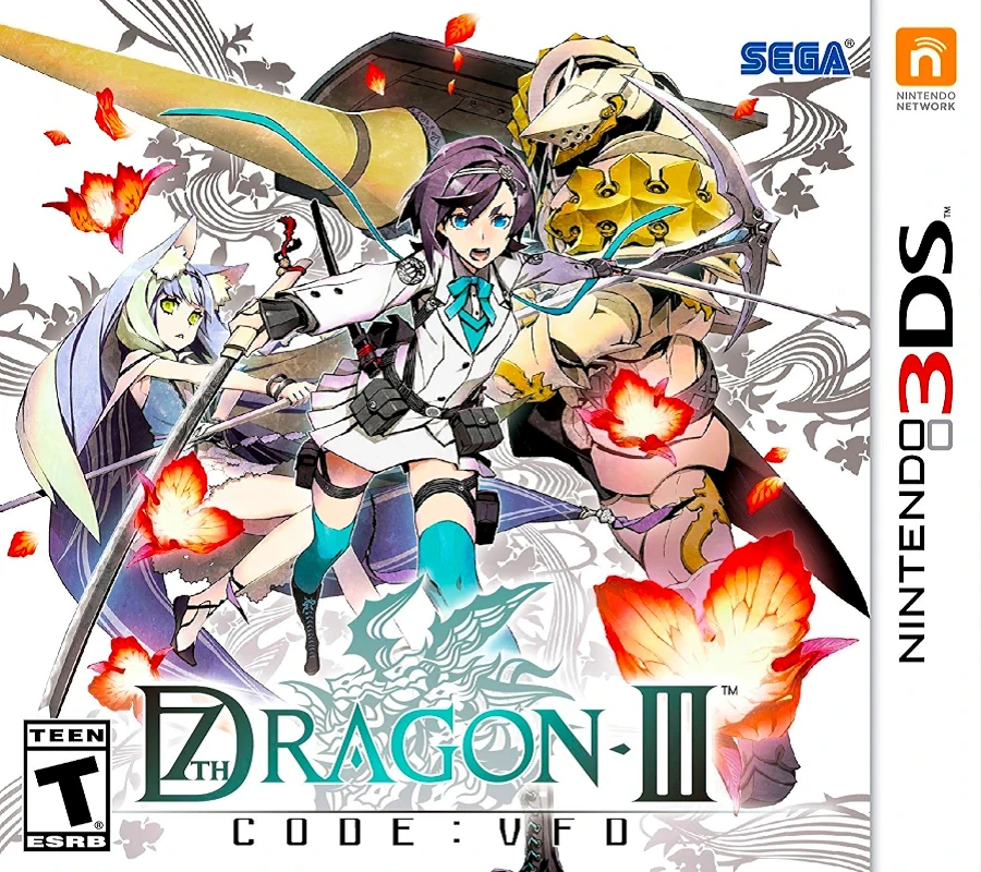 Front cover for 7th Dragon III: VFD on the Nintendo 3DS.