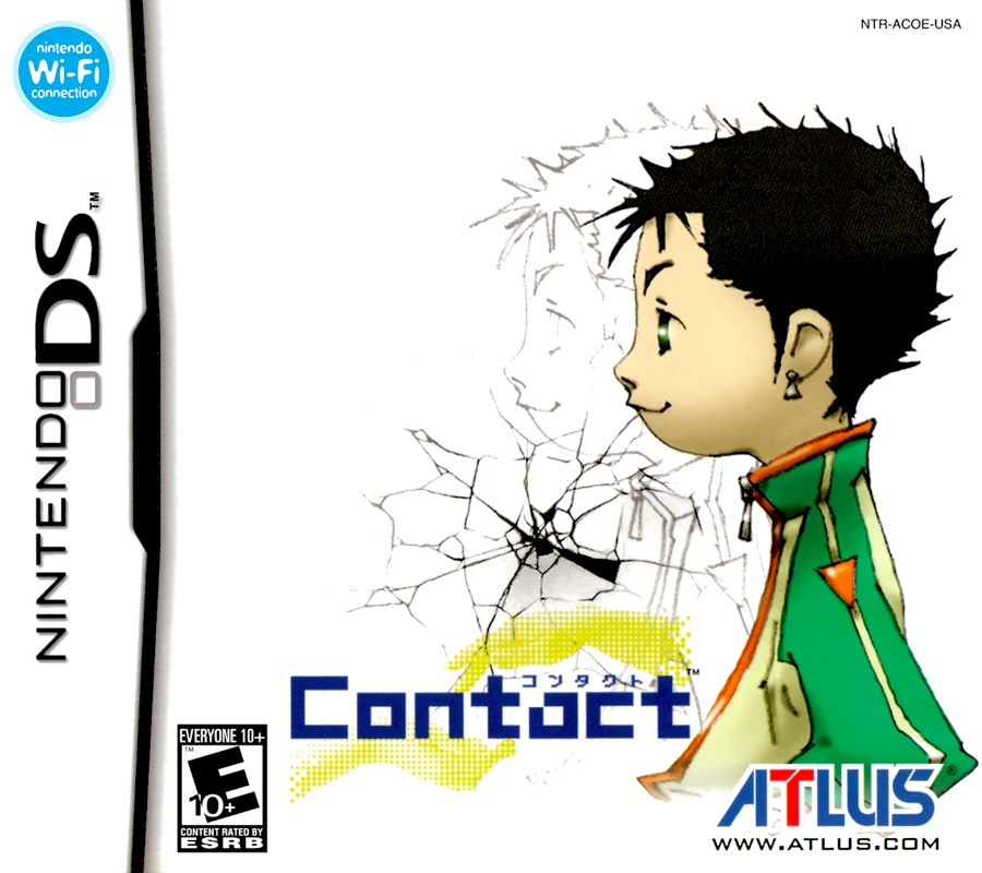Front cover for Contact on the Nintendo DS.