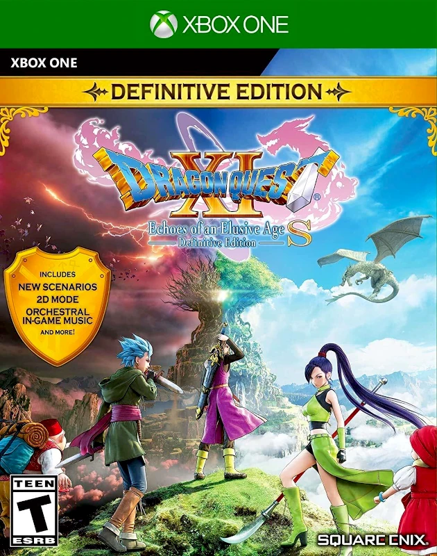 Front cover for Dragon Quest XI S: Echoes of An Elusive Age for the Microsoft Xbox One.