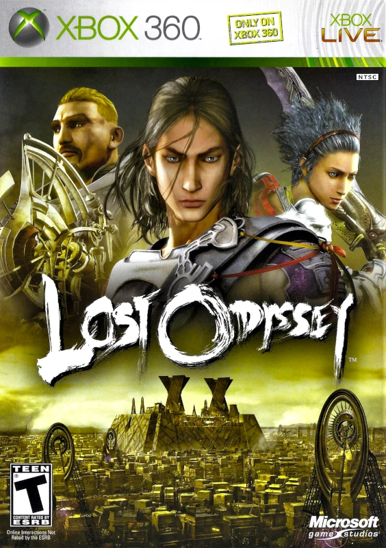 Front cover for Lost Odyssey on the Microsoft Xbox 360.