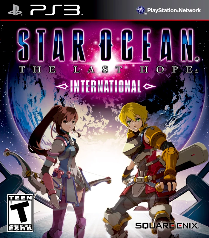 Front cover for Star Ocean: The Last Hope International on the Sony PlayStation 3.